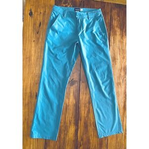 Local Boy Performance Pants Blue Stretch Lightweight Travel Men's Size 30x30